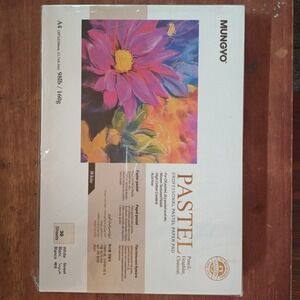 Lot of 3 MUNGYO Professional Pastel Paper Pad A4 90 Pages 30 White 12 Black Plus